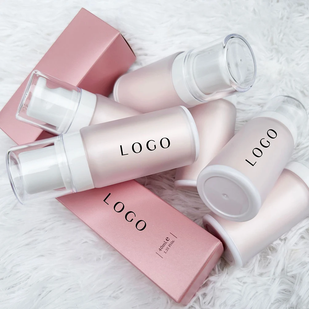 40ml Private Label Makeup Primer Custom Logo Waterproof Moisturizer Isolation Cream Modify Smooth Face Skin Makeup Bulk Vegan