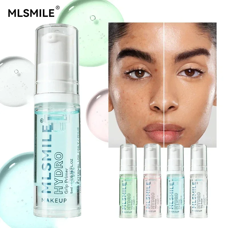 5ml Hydrating Face Primer Makeup Gel Isolation Moisturizing Brightening Invisible Pore Gel-based Facial Makeup Transparent Cream
