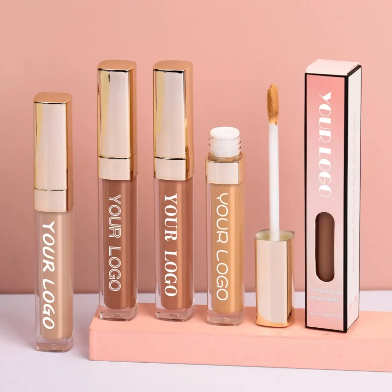 Custom Logo Face Eye Liquid Concealer Cream Waterproof Primer Dark Circle Cream Corrector Facial Concealer Base Makeup Wholesale